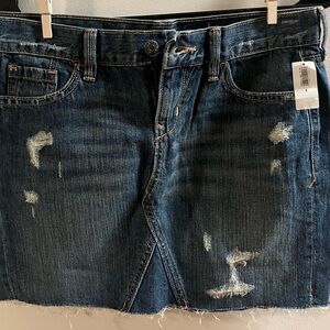 Old Navy Blue Mini Pencil Skirt Casual